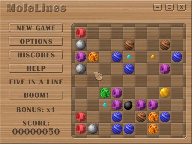 MoleLines Screenshot